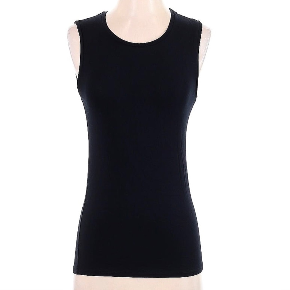 Majestic Paris For Neiman Marcus black tank top